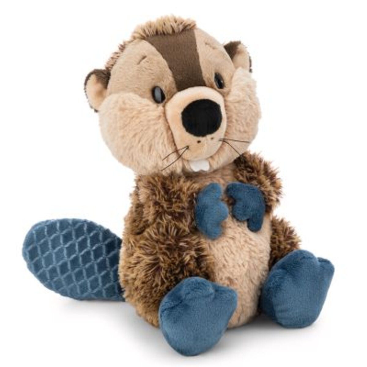 Nici Kuscheltier NICI Kuscheltier Biber Harry Woodsnacker 20 x 11 x 8 cm braun blau