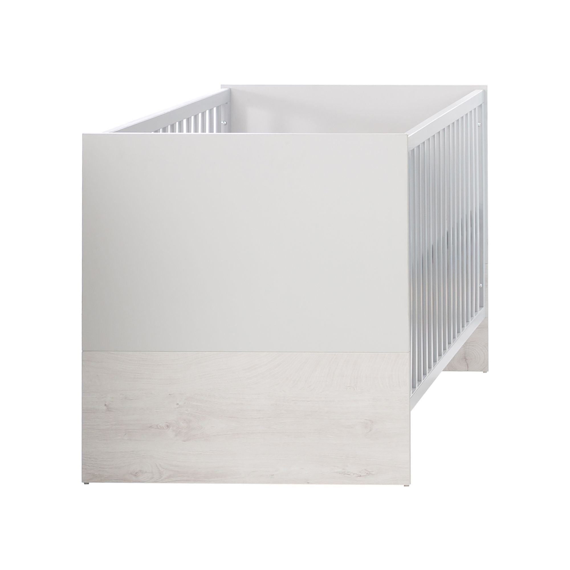 roba® Babyzimmer-Komplettset Babyzimmer roba MAREN 2 grau Kinderzimmer Komplettzimmer