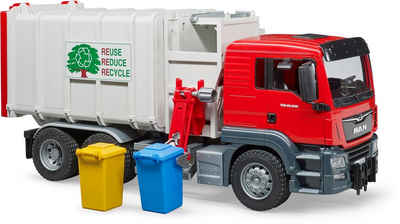 Bruder® Spielzeug-Müllwagen MAN TGS Seitenlader, Made in Germany
