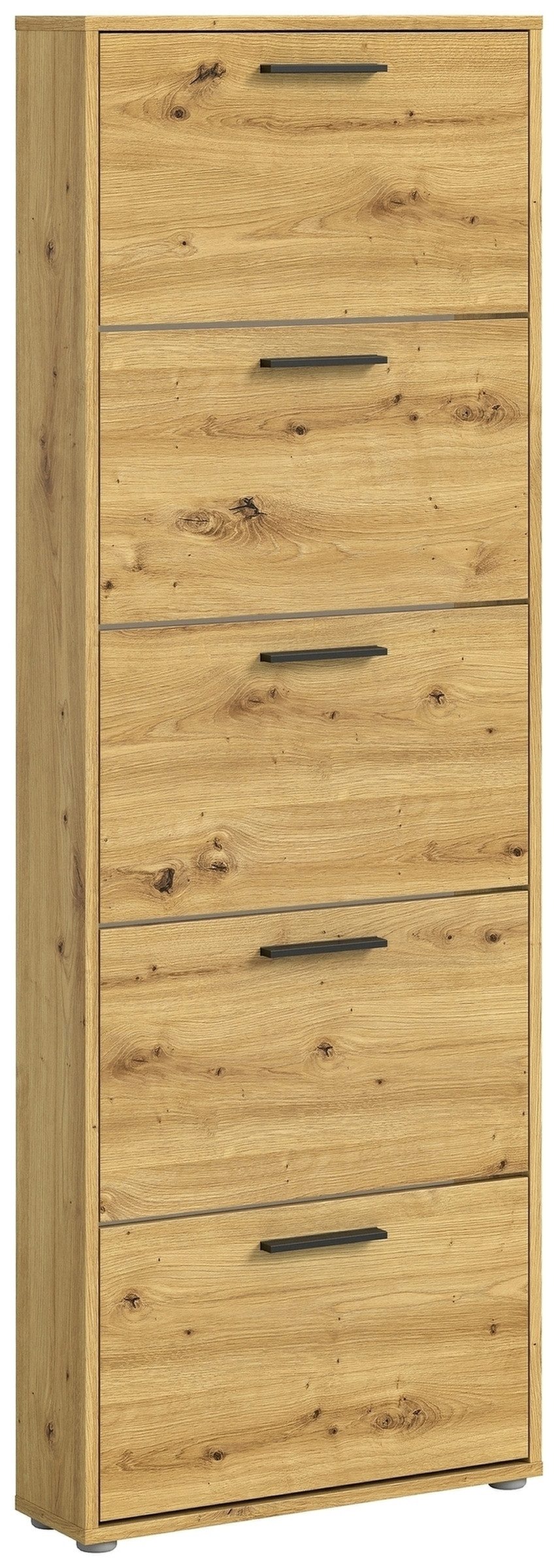 PREISBRECHER Schuhkipper See, in Eiche Artisan, Melaminbeschichtet - 59x169x17cm (BxHxT)