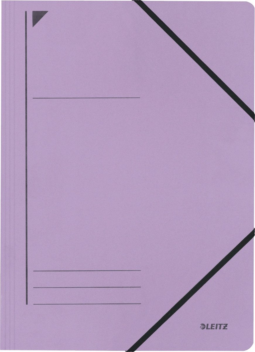 Fächermappe Eckspanner A4 für ca. 250 Blatt violett (25 Stück)