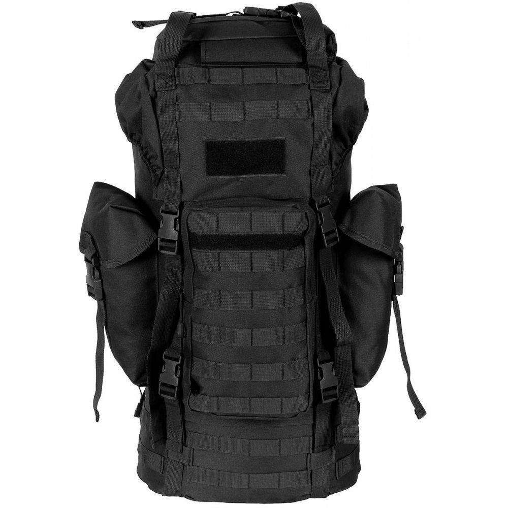 Rucksack 30250A - BW Kampfrucksack MOLLE - schwarz