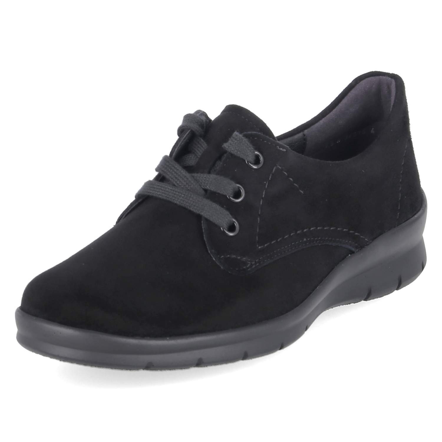 Semler Semler X2315042/001 SP Damen Rauleder black Schnürschuh