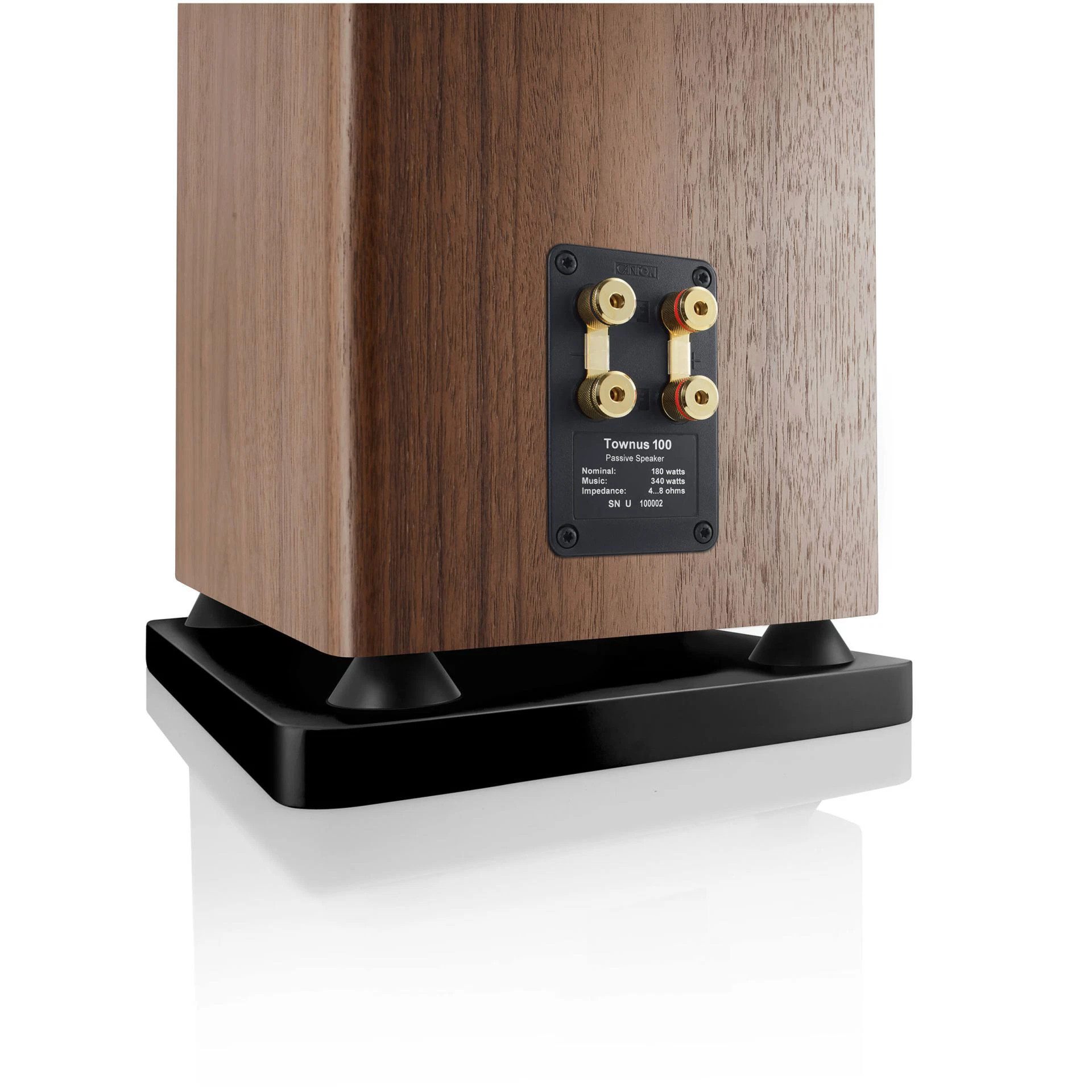 CANTON Townus 100 nussbaum Lautsprecher (180.0 W)