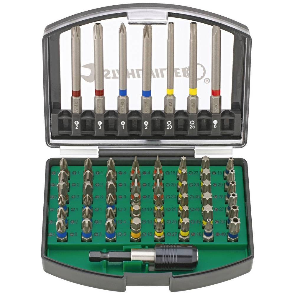 Bit-Set Bit Set 56-tlg. Bitsatz mit 1/4″ Bithalter
