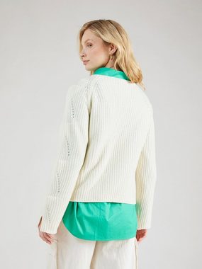 sisley Strickpullover (1-tlg) Lochmuster