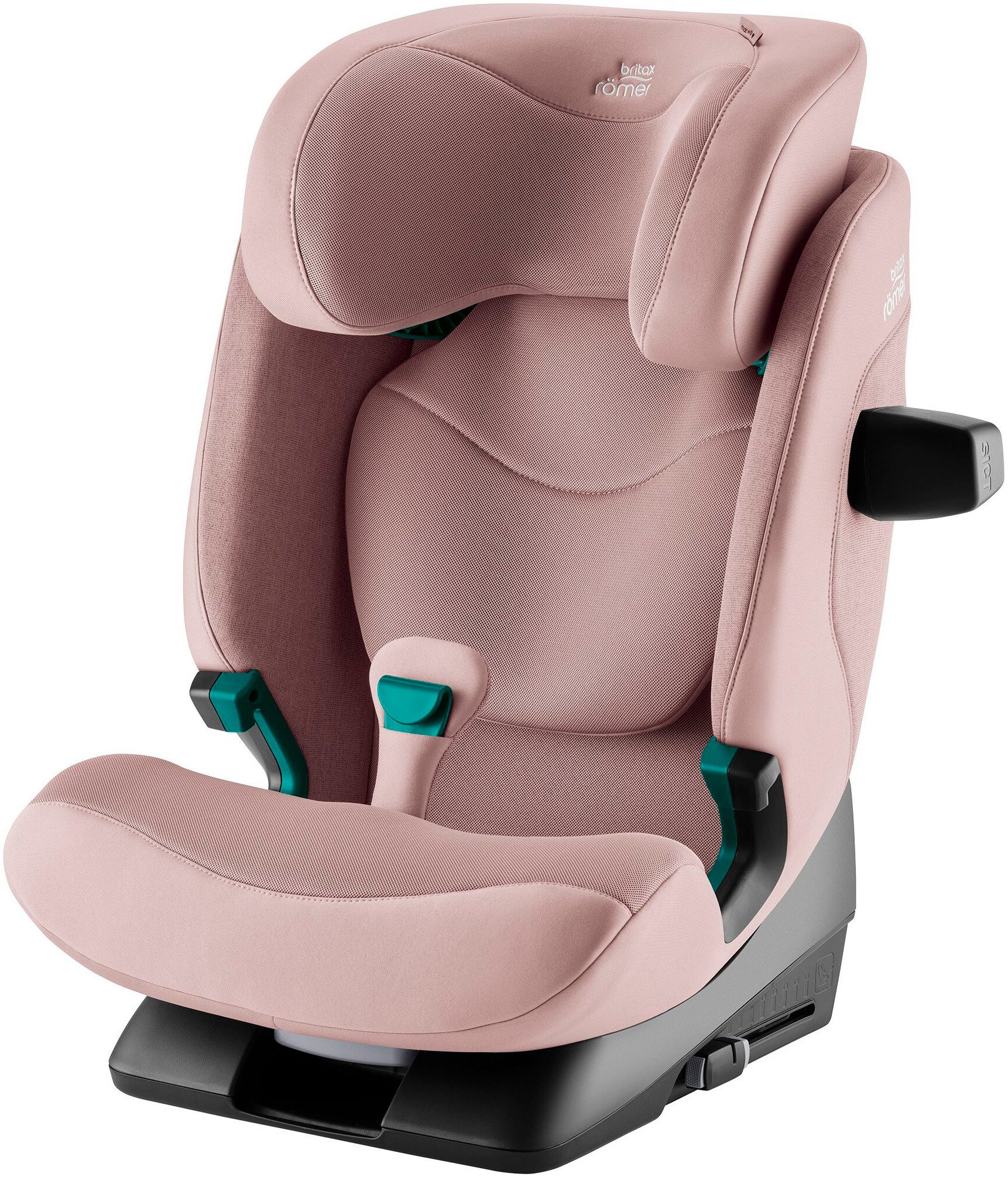 BRITAX RÖMER Autokindersitz SAFEFIX STYLE, ab: 3,5 Jahren, bis: 12 Jahren, Feines Mesh-Gewebe für hervorragende Luftzirkulation