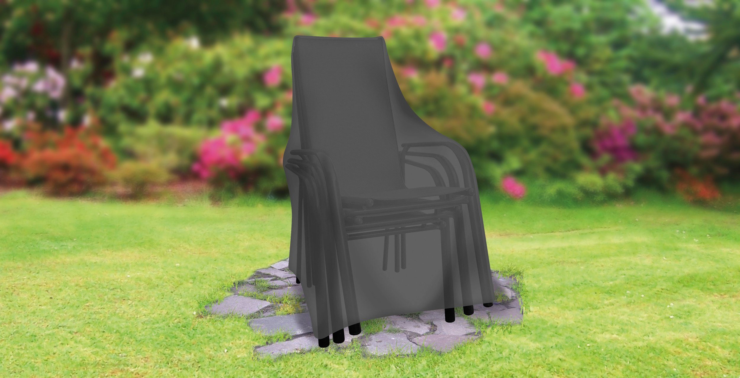 Tepro Abdeckhaube Universal, für Stapel-/Gartenstühle