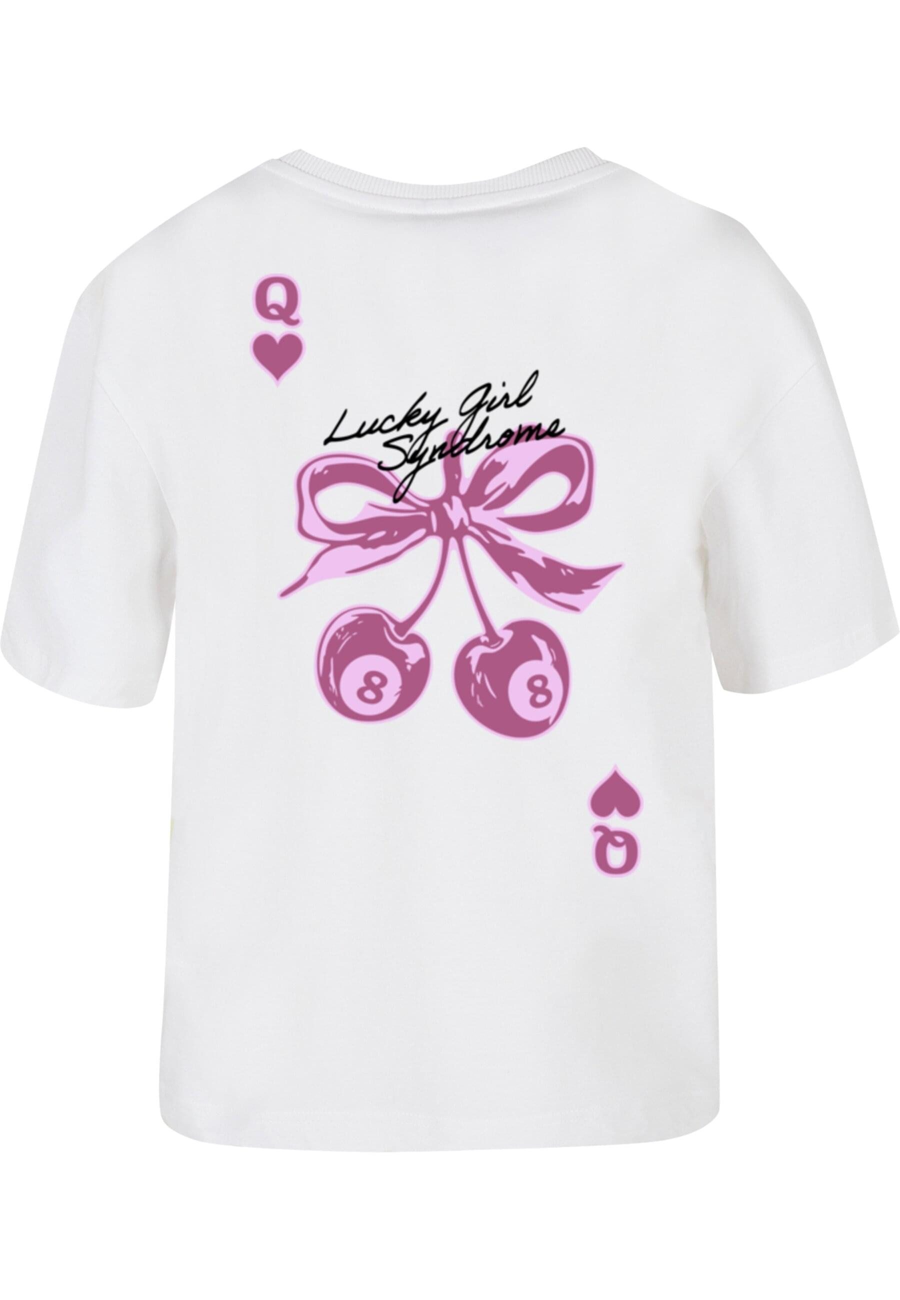Miss Tee T-Shirt Miss Tee Lucky Girl Syndrome Tee (1-tlg) günstig online kaufen