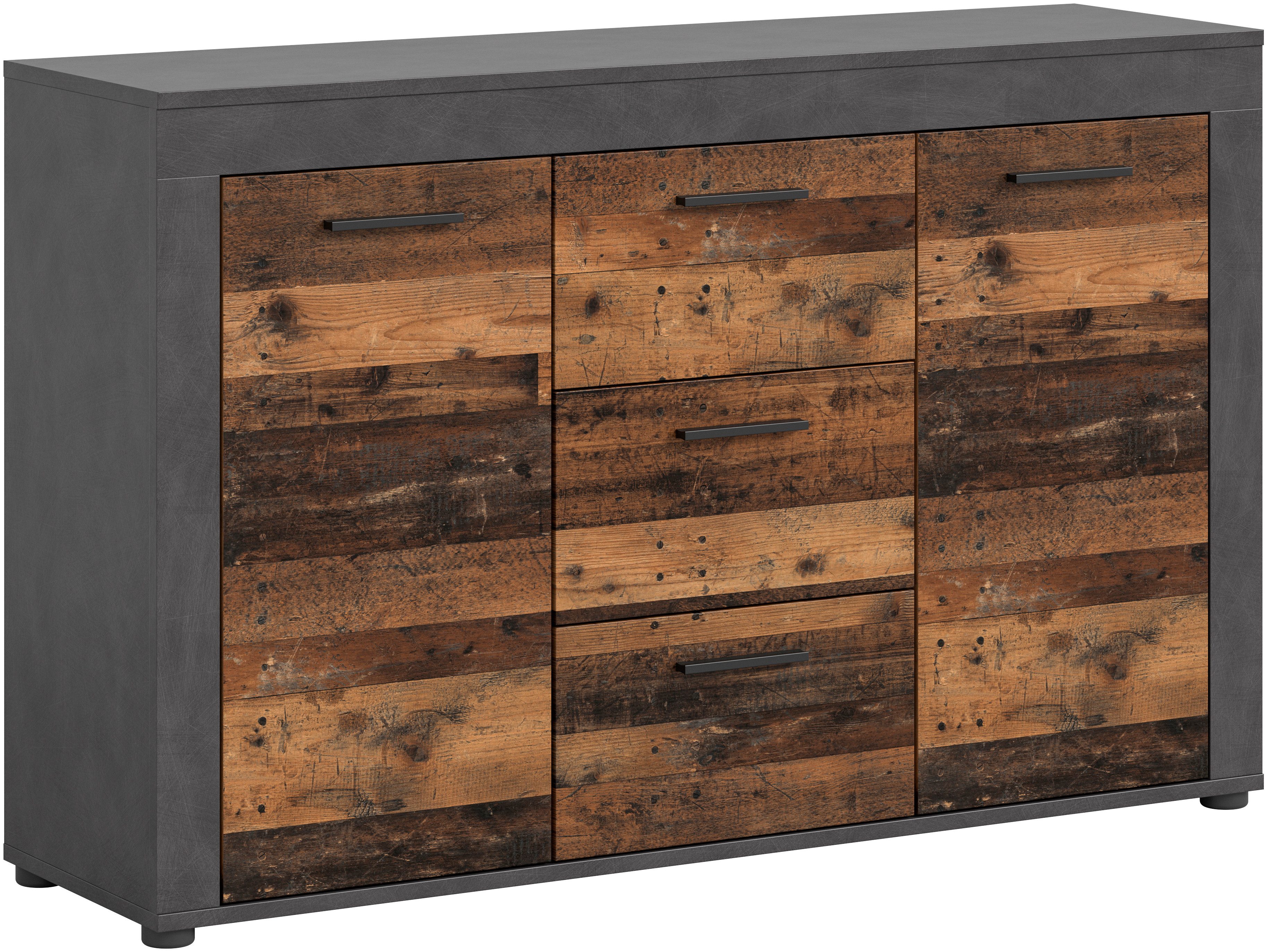 INOSIGN Sideboard Aosta, Breite 125 cm, in verschiedenen Farbausführungen, günstig online kaufen