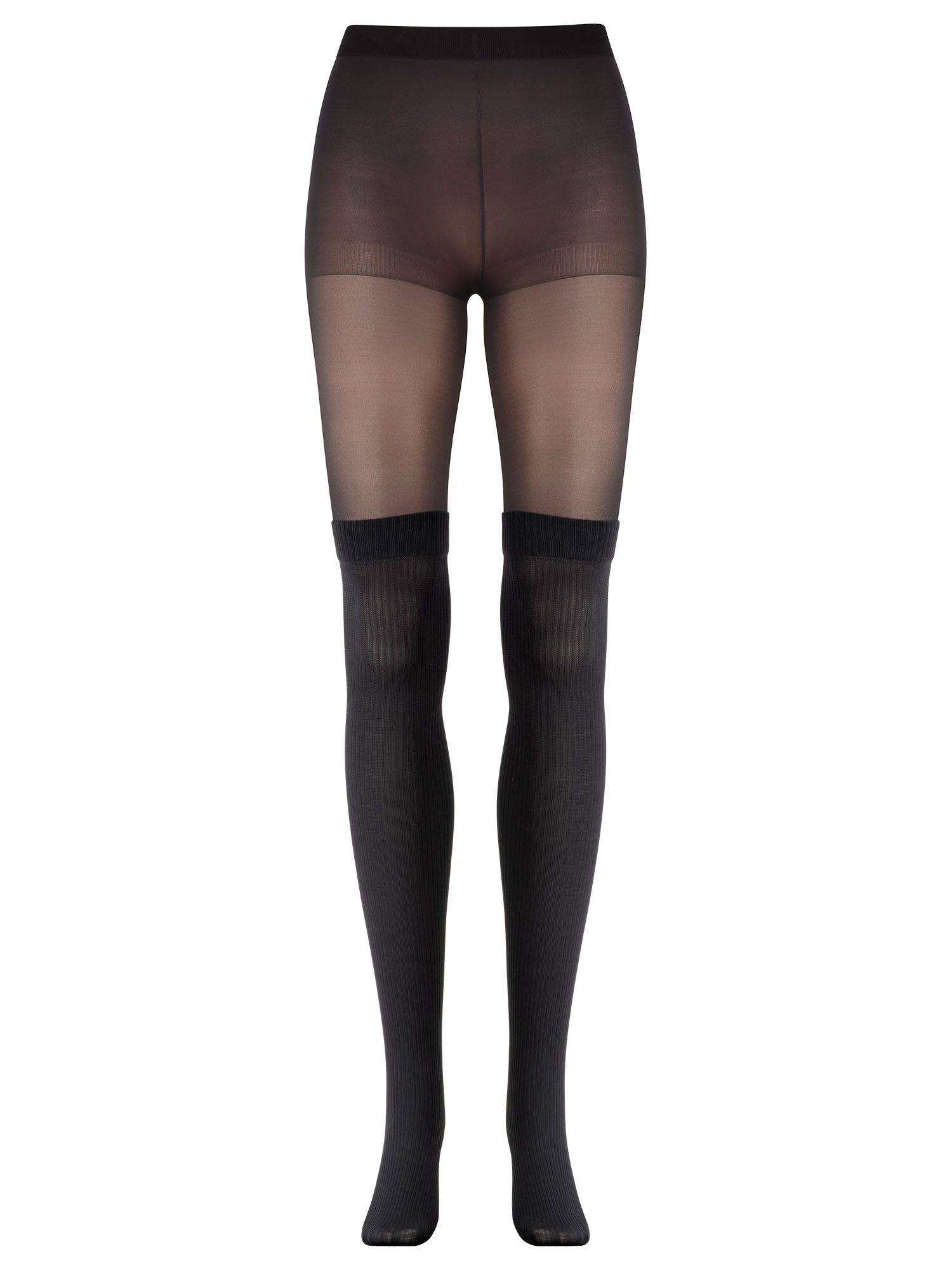 Nur Die Feinstrumpfhose Overknee Transparente Strumpfhose, Nylon