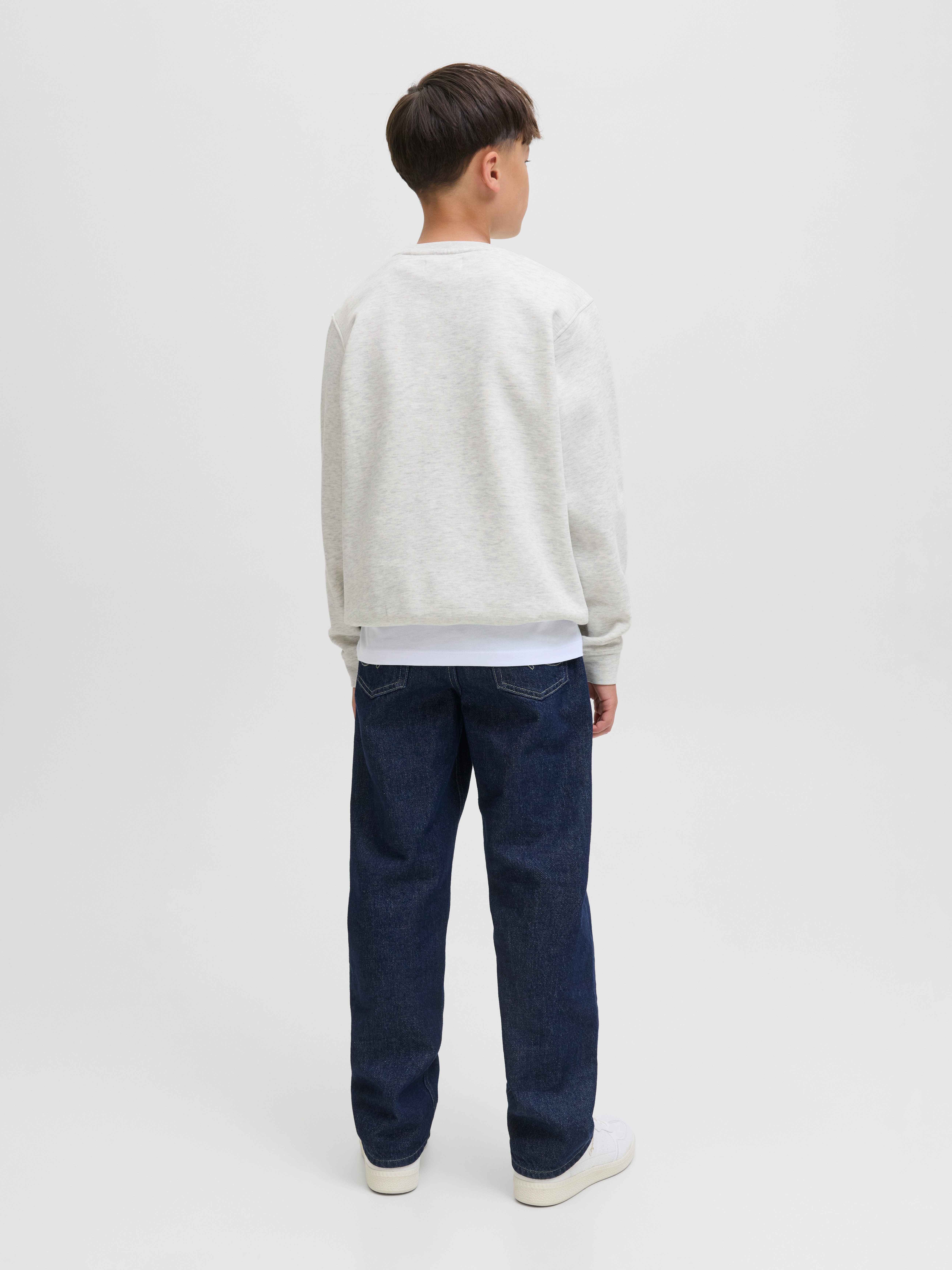 Jack & Jones Junior Sweatshirt JCOTIER PRINT SWEAT CREW NECK SN JNR