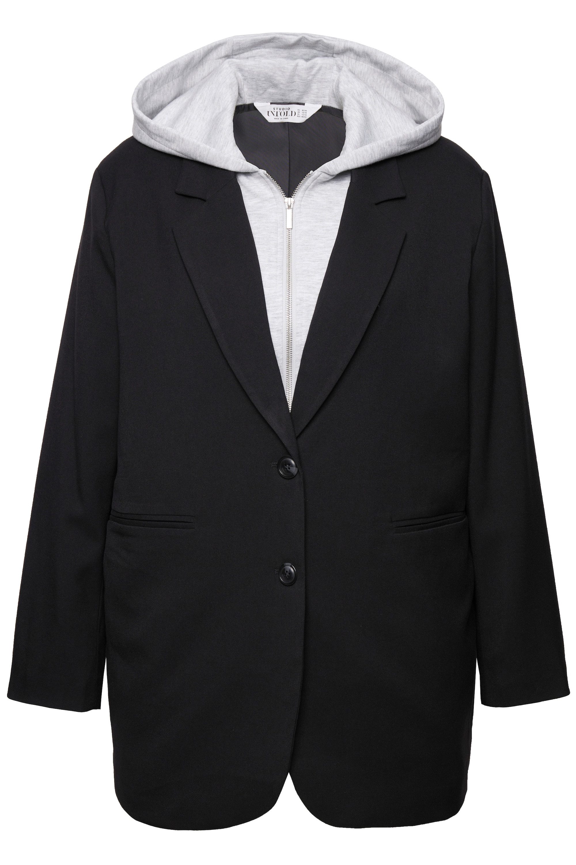 Studio Untold Blusenblazer Blazer oversized Kapuze günstig online kaufen