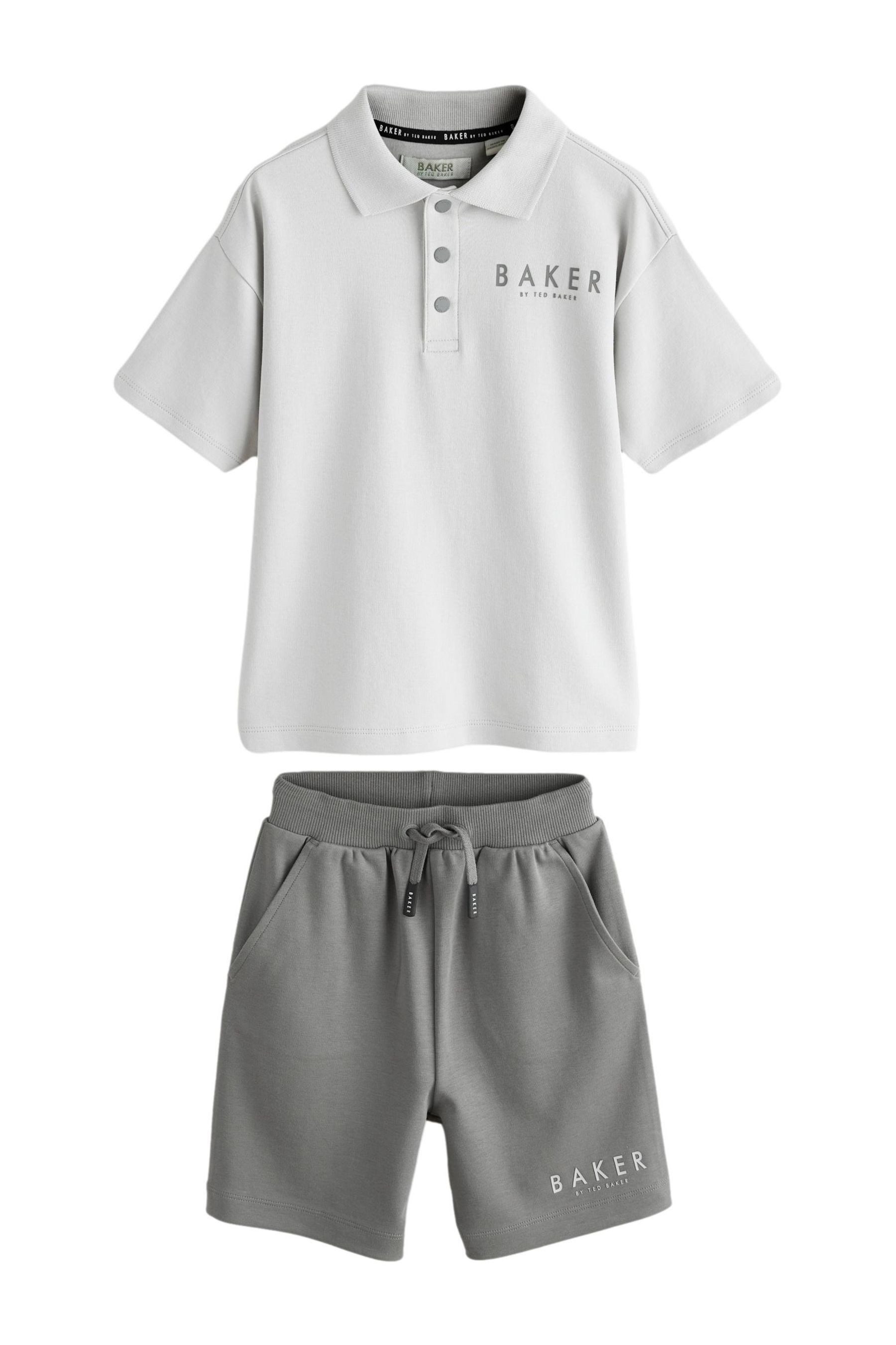 Shirt & Shorts Baker by Ted Baker Oversize-Poloshirt und Shorts