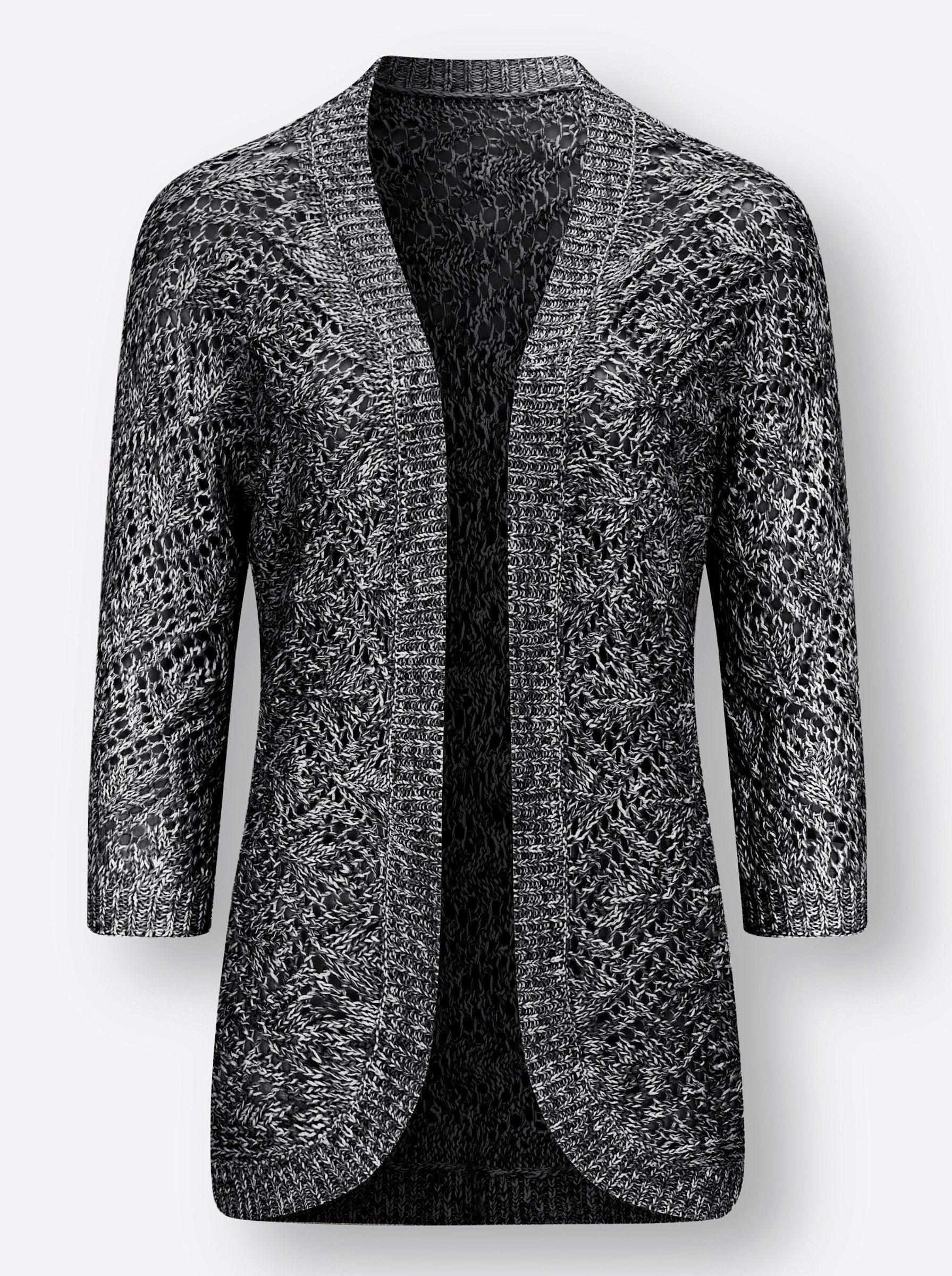 Sieh an! Strickjacke Ajourstrickjacke . günstig online kaufen