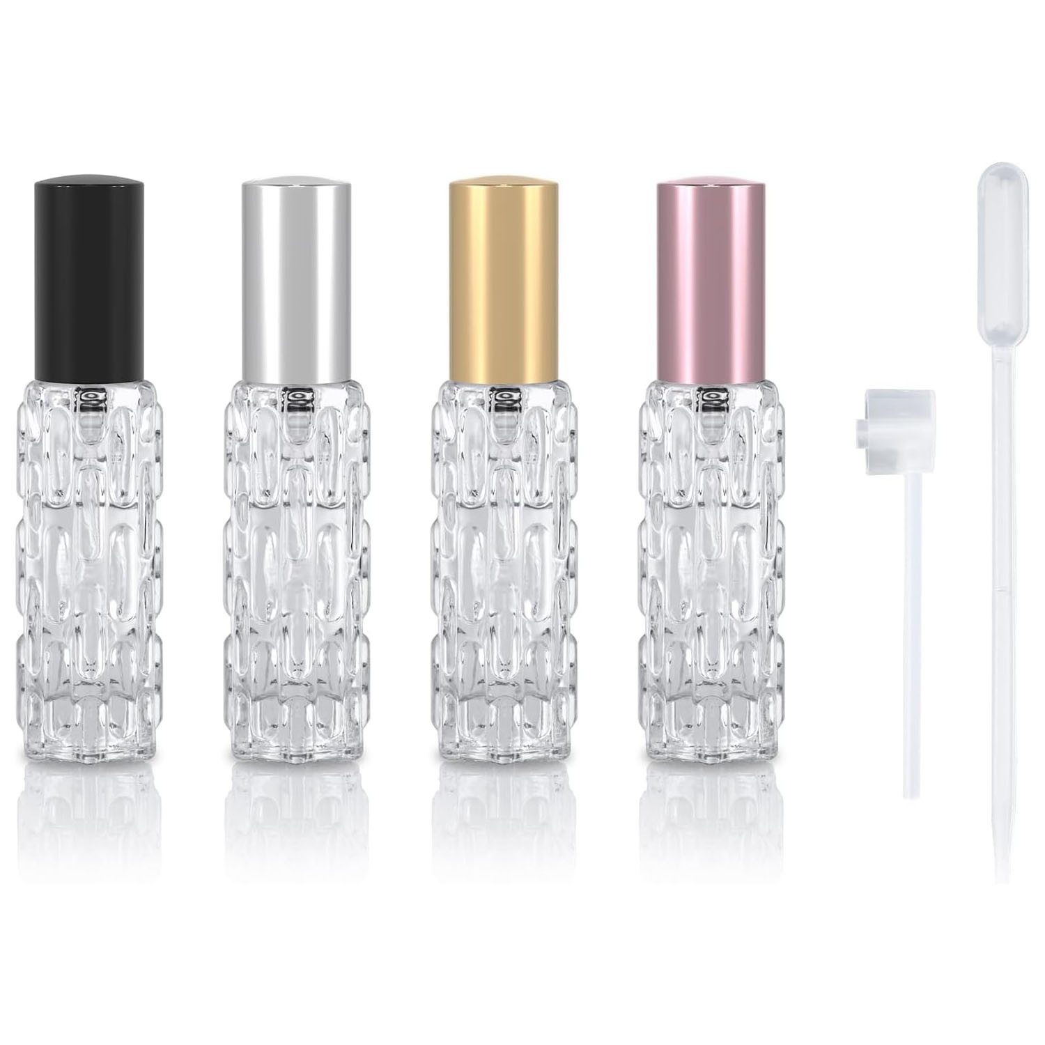 FELIXLEO Parfümzerstäuber 8 Stk Reise Parfümzerstäuber 10ml Nachfüllbar Taschenzerstäuber (8 St)