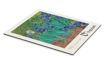 Posterlounge XXL-Wandbild Vincent van Gogh, Irises, Wohnzimmer Malerei