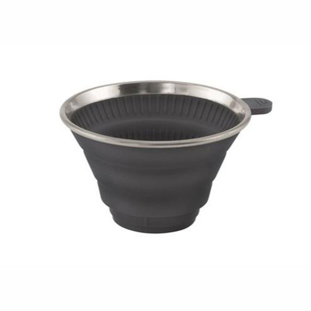 Outwell Single Geschirr-Set Collaps Coffee Filter Holder, Silikon und Edelstahl