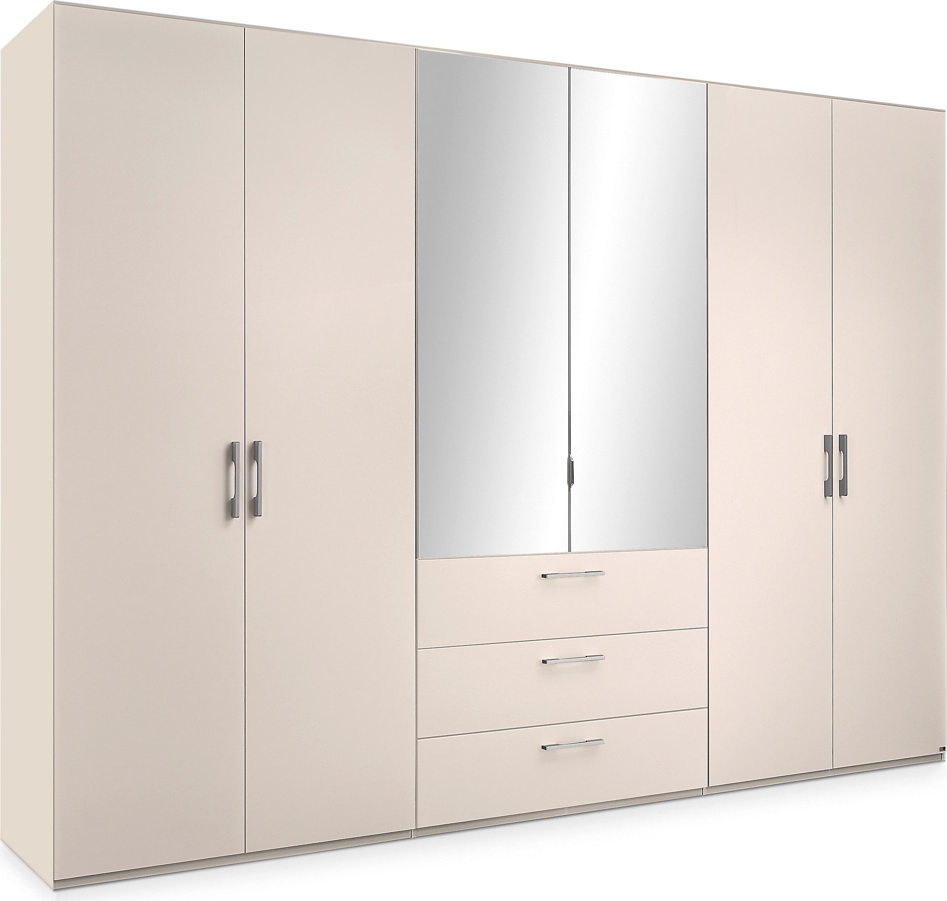 set one by Musterring Drehtürenschrank Henderson mit Spiegel und 3 Schubladen, inkl. Fachböden und Kleiderstangen