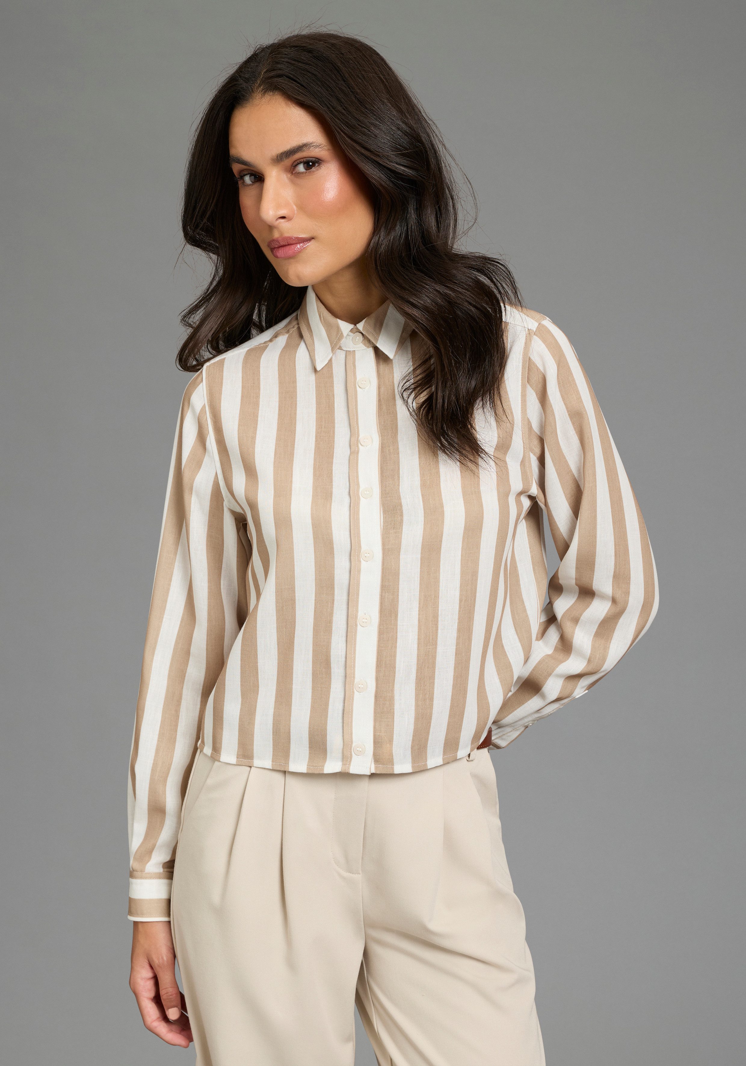 Laura Scott Hemdbluse feminin für verschiedene Anlässe, aus Webmaterial, aus Polyester. € 49,99, (€ 49,99 pro 1 Stk).