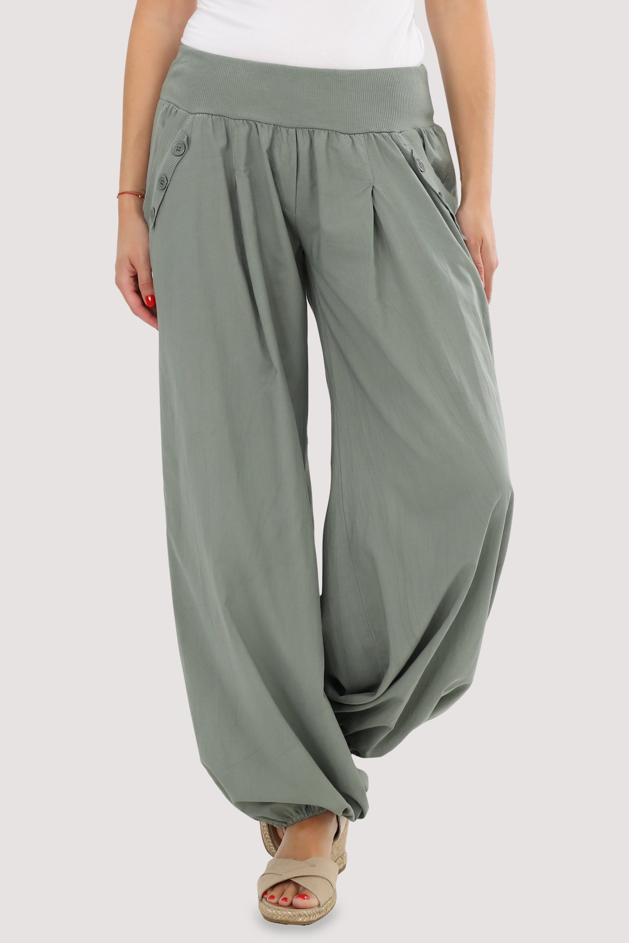malito more than fashion Haremshose 23245P Sommer Aladinhose Freizeithose l günstig online kaufen