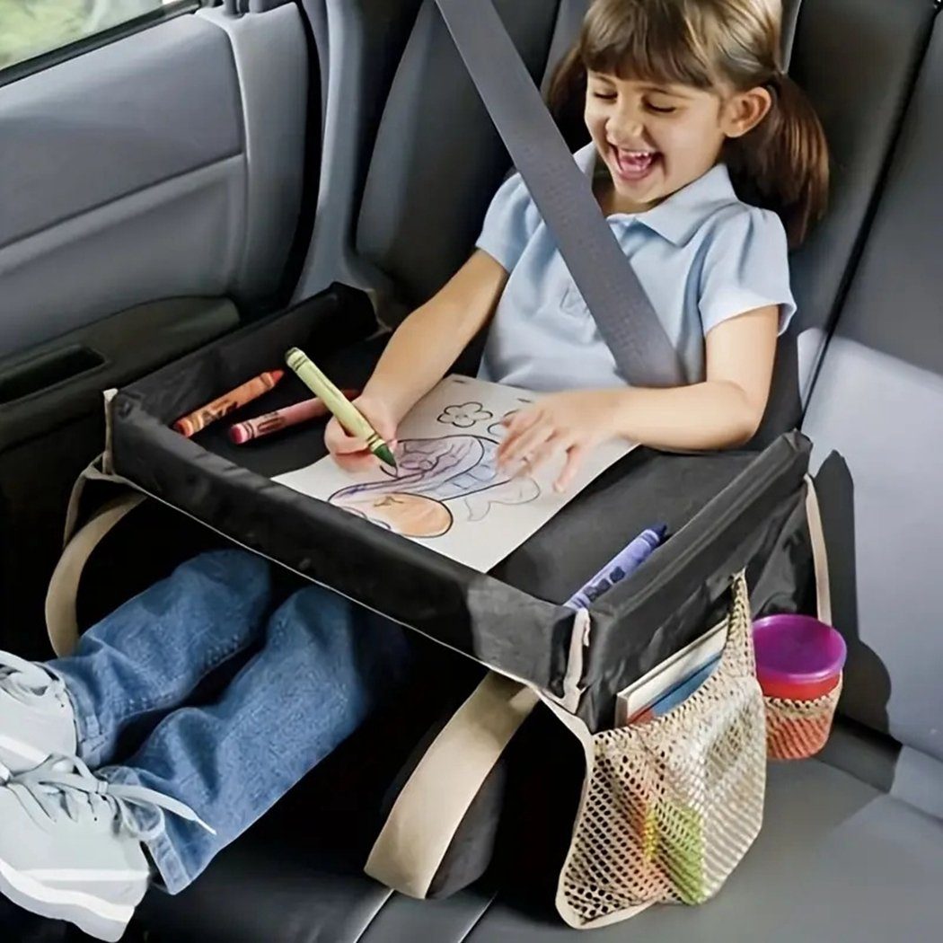 TUABUR Auto-Rückenlehnentasche für Aufbewahrungstisch hellblau Sicherheitsautositze