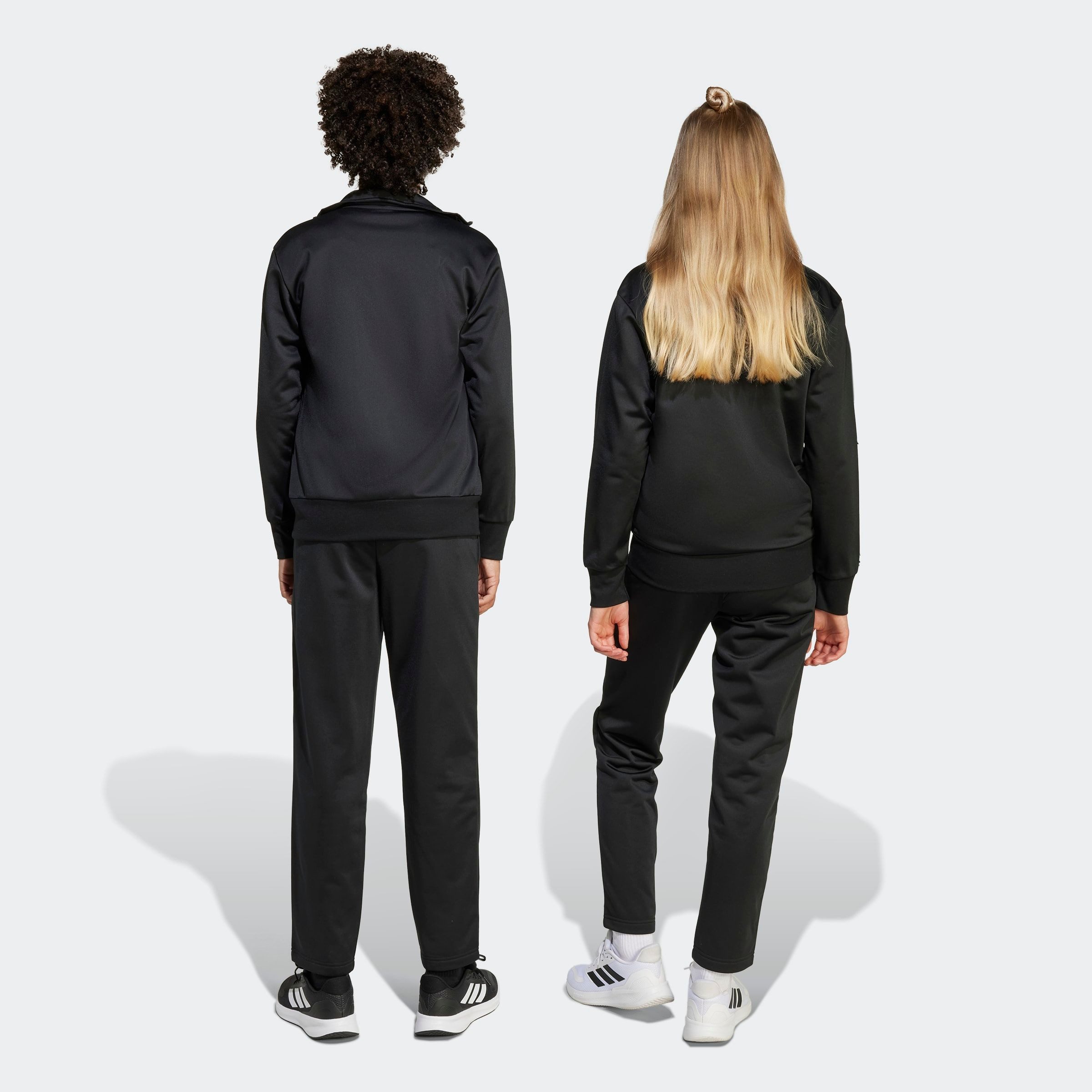 adidas Sportswear Trainingsanzug J CP TR TS (2-tlg), für Kinder und Teens, zweiteiliges Set, mit Stehkragen