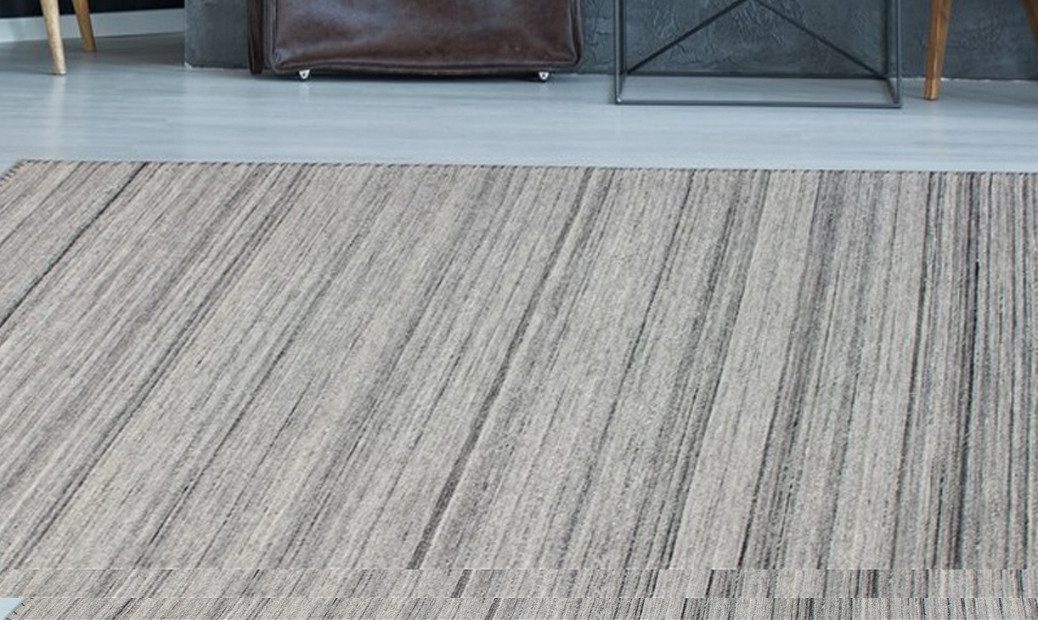 Kayoom Teppich Phoenix 210, rechteckig, Höhe: 6 mm, Dezenter Jacquard-Teppich, Flachflor, Aus pflegeleichten Materialien