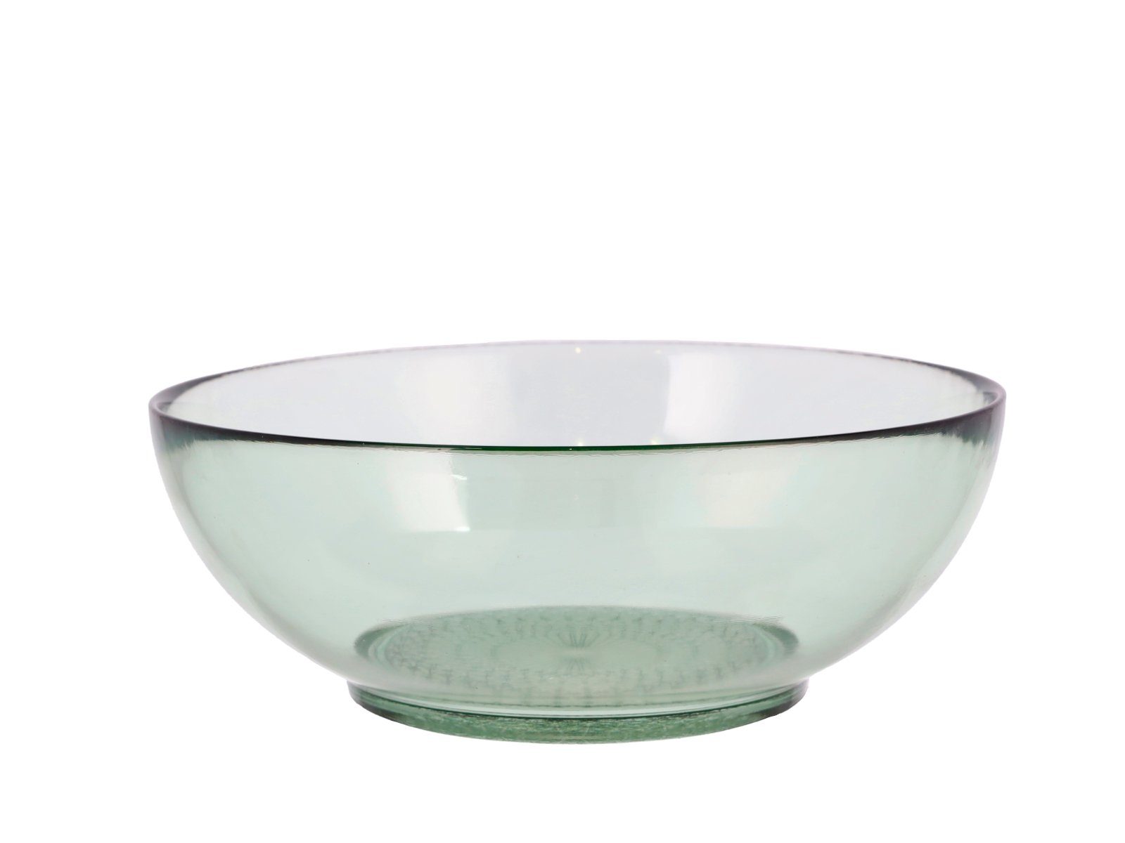 Bitz Schale Kusintha Salatschale grün 24 cm, Glas, (Salatschalen), Salatschüssel Kusintha 24 cm Grün