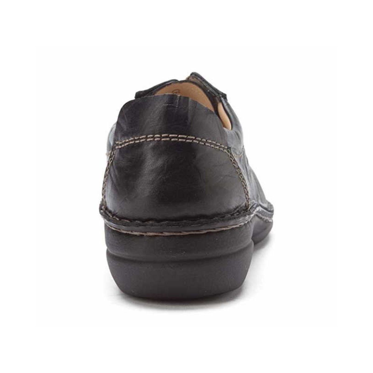 Finn schwarz (1-tlg) Schnürschuh Comfort black