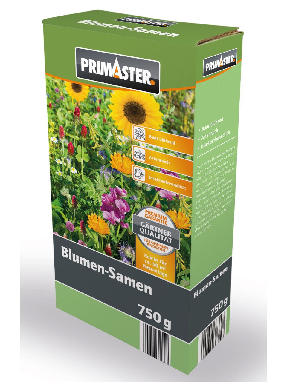 Primaster Blumensamen Primaster Blumensamen 750 g für ca. 50 m²