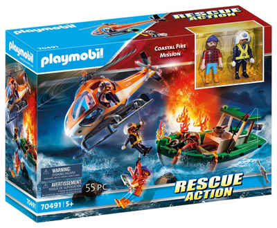 Playmobil® Konstruktions-Spielset 70491 Coastal Fire Mission