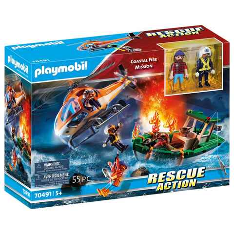 Playmobil® Konstruktions-Spielset 70491 Coastal Fire Mission