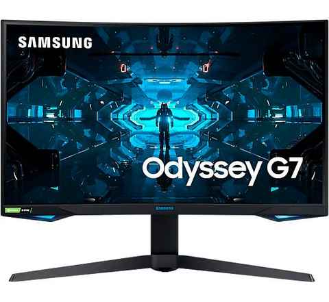 Samsung C27G74TQSR Gaming-LED-Monitor (68 cm/27 ", 2560 x 1440 px, WQHD, 1 ms Reaktionszeit, 240 Hz, QLED, Odyssey)