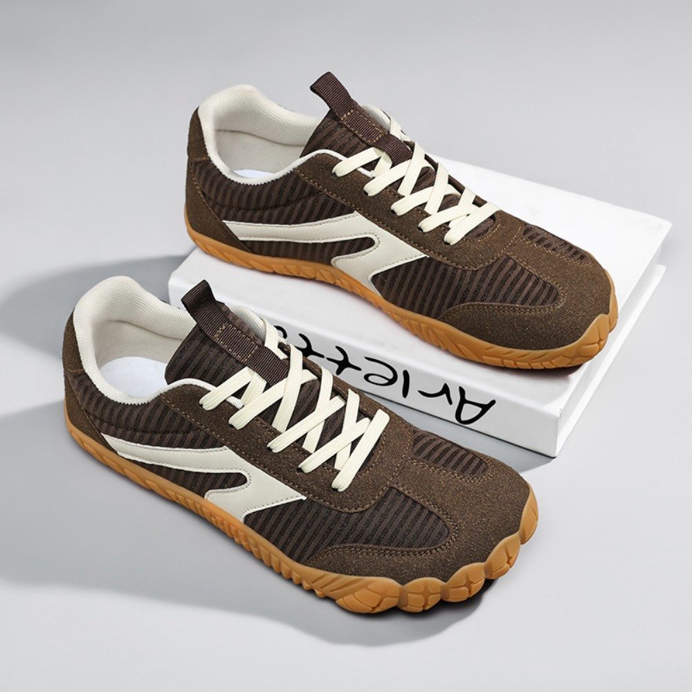 HUSK'SWARE Barfußschuh (Unisex Barfußschuhe für Paare, breite Zehenbox, leichte Freizeitschuhe, Unisex Barfußschuhe für Paare, breite Zehenbox, leichte Freizeitschuhe) rutschfeste Wanderschuhe, Fitnessschuhe für Alltag und Outdoor