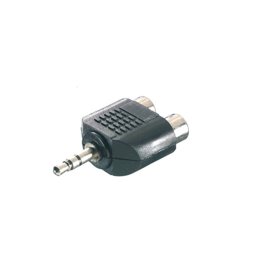 Vivanco Adapter 3,5 mm Klinke / 2x Cinch (46047) Audio- & Video-Kabel
