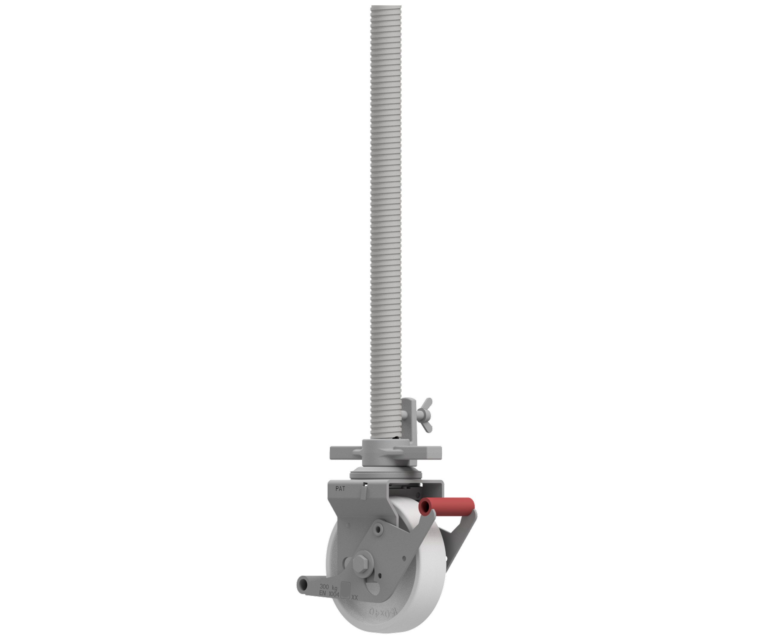 ALTEC Aluminium Fahrgerüst Rollfix 2.0 mit Ø150mm Rollen & Wandanker, Made in Germany, maximale Arbeitshöhe 10 Meter – Bild 2 von 5