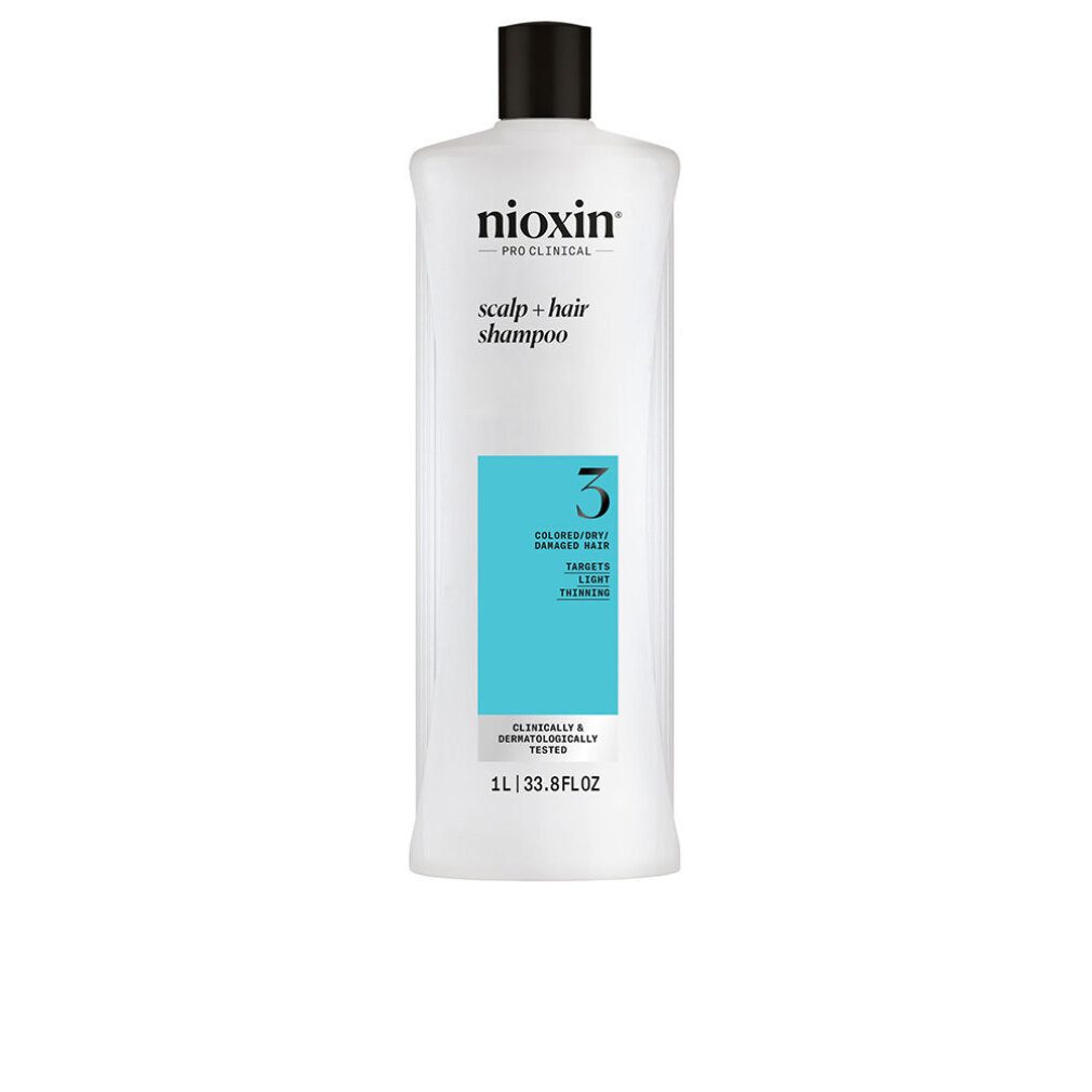 Nioxin Haarshampoo System 3 Shampoo Cleanser System 3 Feines farbiges dünnes Haar