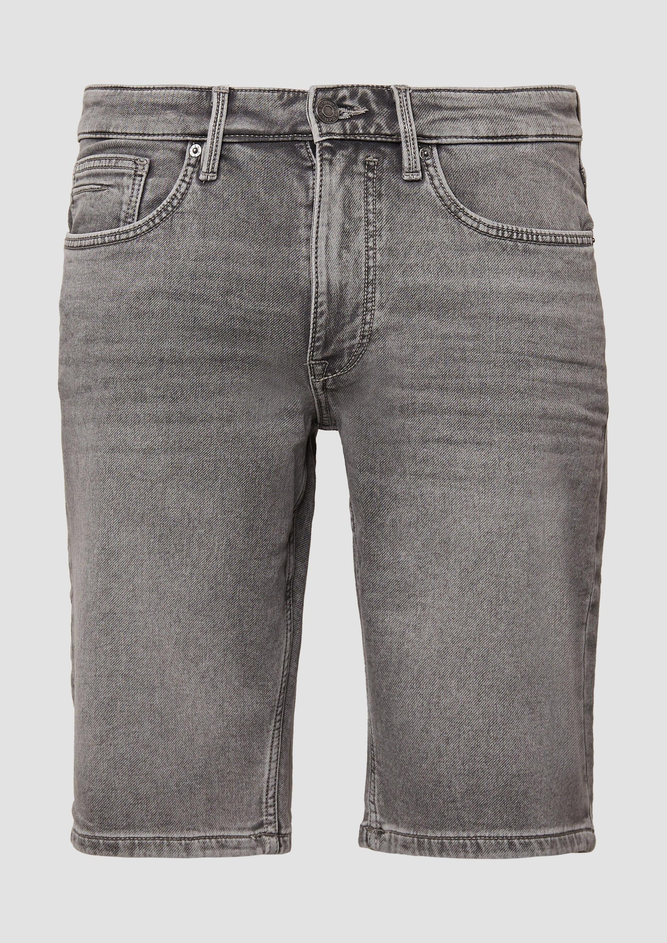 s.Oliver Jeansshorts Jeans-Hose Jeans-Bermuda / Regular Fit / Mid Rise / Straight Leg