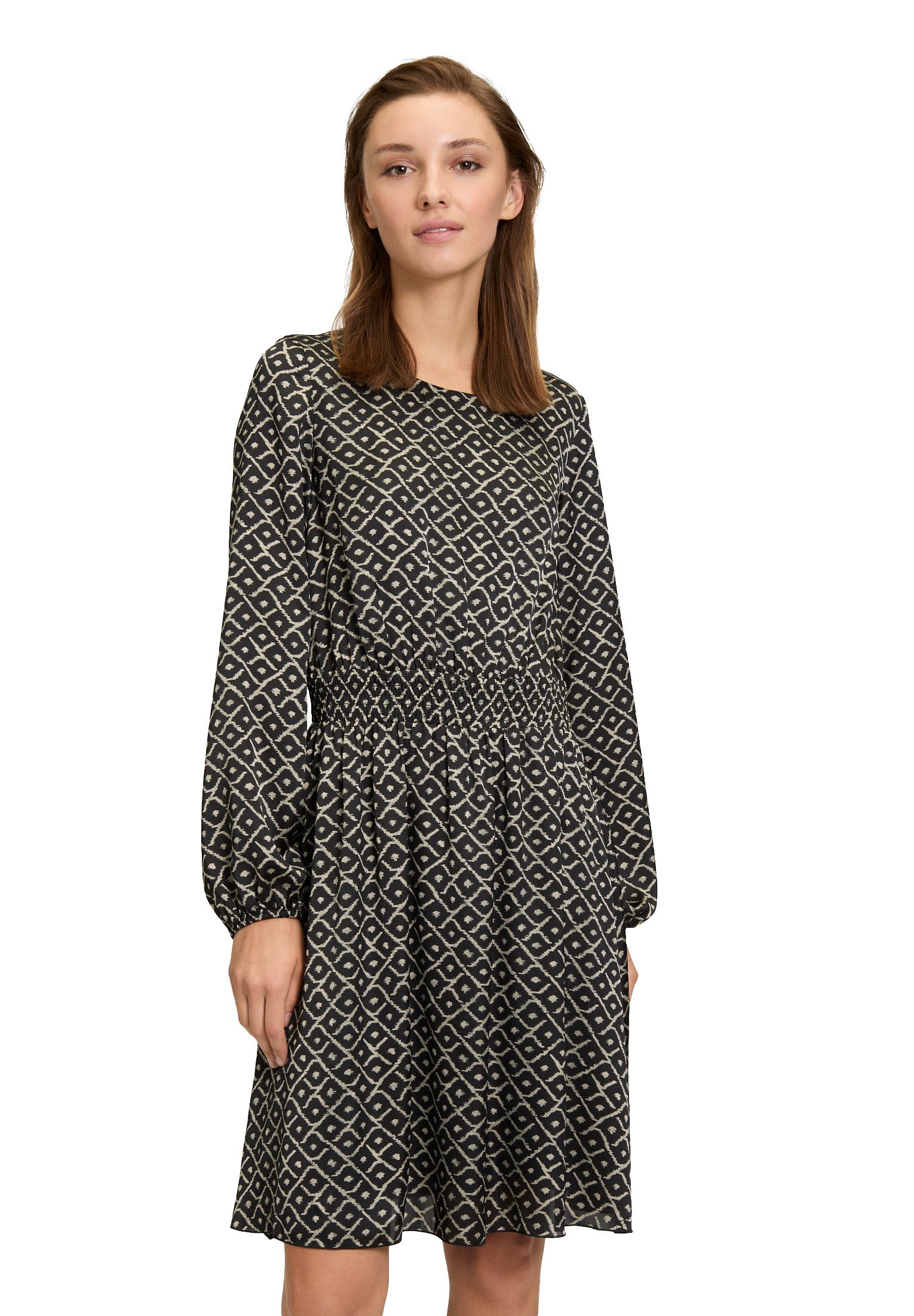 Cartoon Wickelkleid Damen Wickelkleid mit Muster Design günstig online kaufen