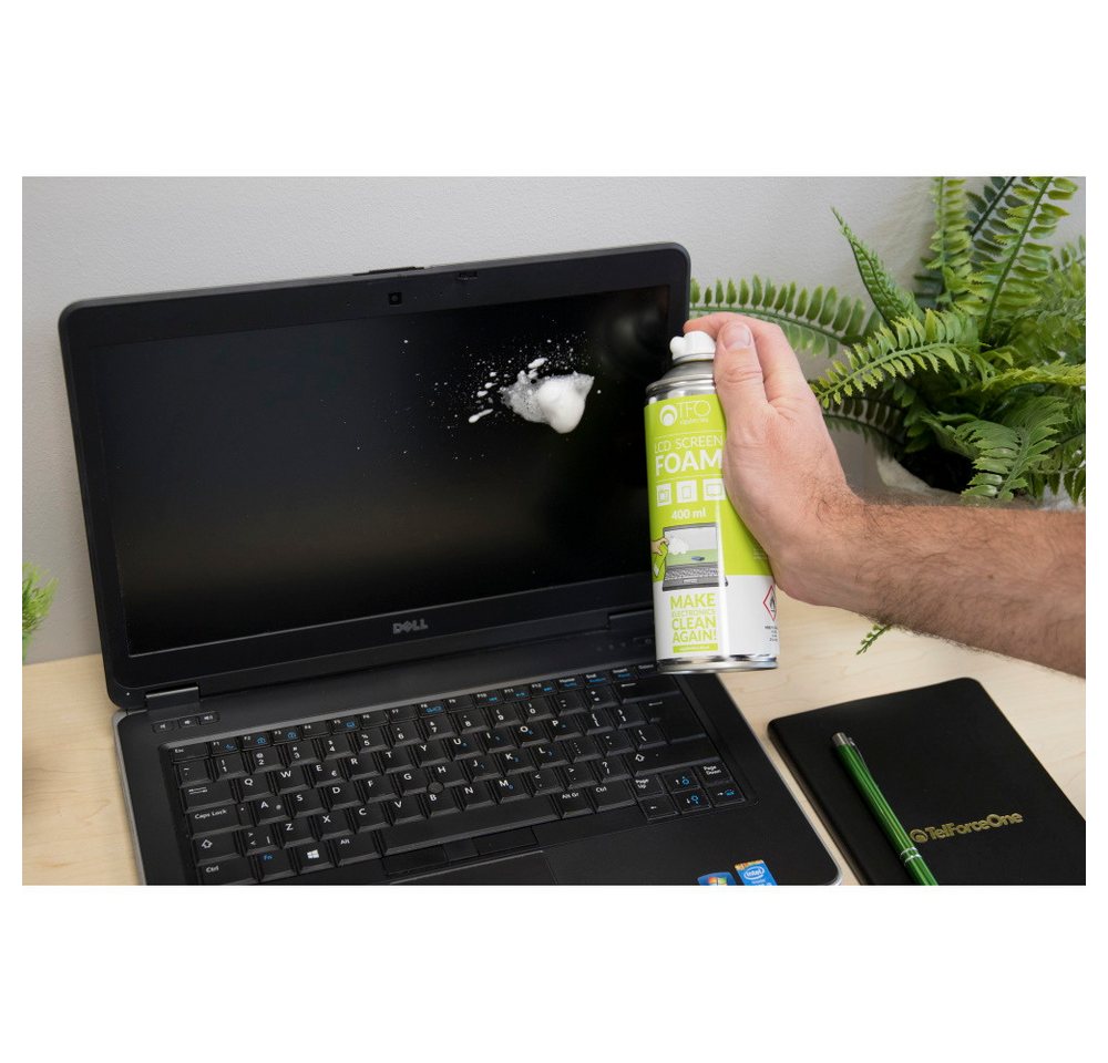 Thumbnail - COFI 1453 Bildschirmreiniger - LCD Schaumreiniger 400 ml - PC/Laptop/Notebook/TV Schaumreiniger