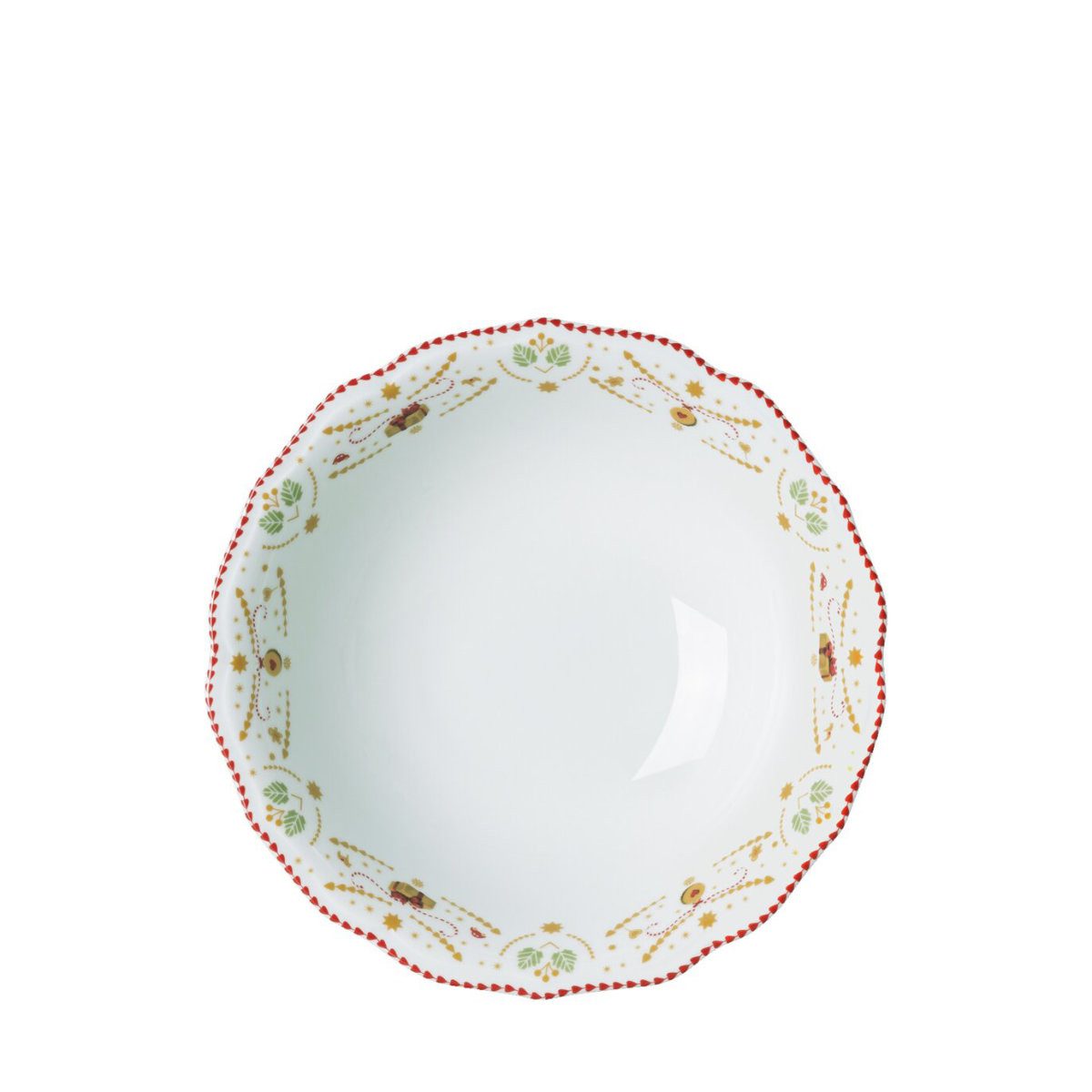 Hutschenreuther Schale Christmas Love Weihnachtsgeschirr, Porzellan, 23 cm