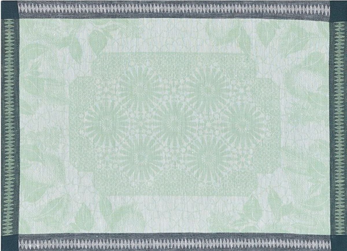 Le Jacquard Francais Platzset Tischsets (2x Set) Jardin D'Orient Fontaine 36x50 cm, (Set, 2-St), fleckabweisend