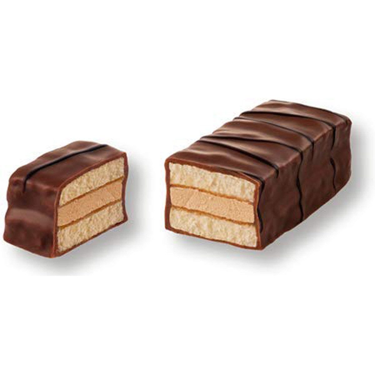 KuchenMeister Kuchen, KuchenMeister Caramel Kuchenriegel mit Schokolade 32g 40er Pack