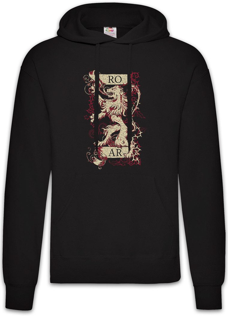 Hoodie Roar Lion Herren Hoodie Game Löwe Lion Of King Stark Wolf Thrones