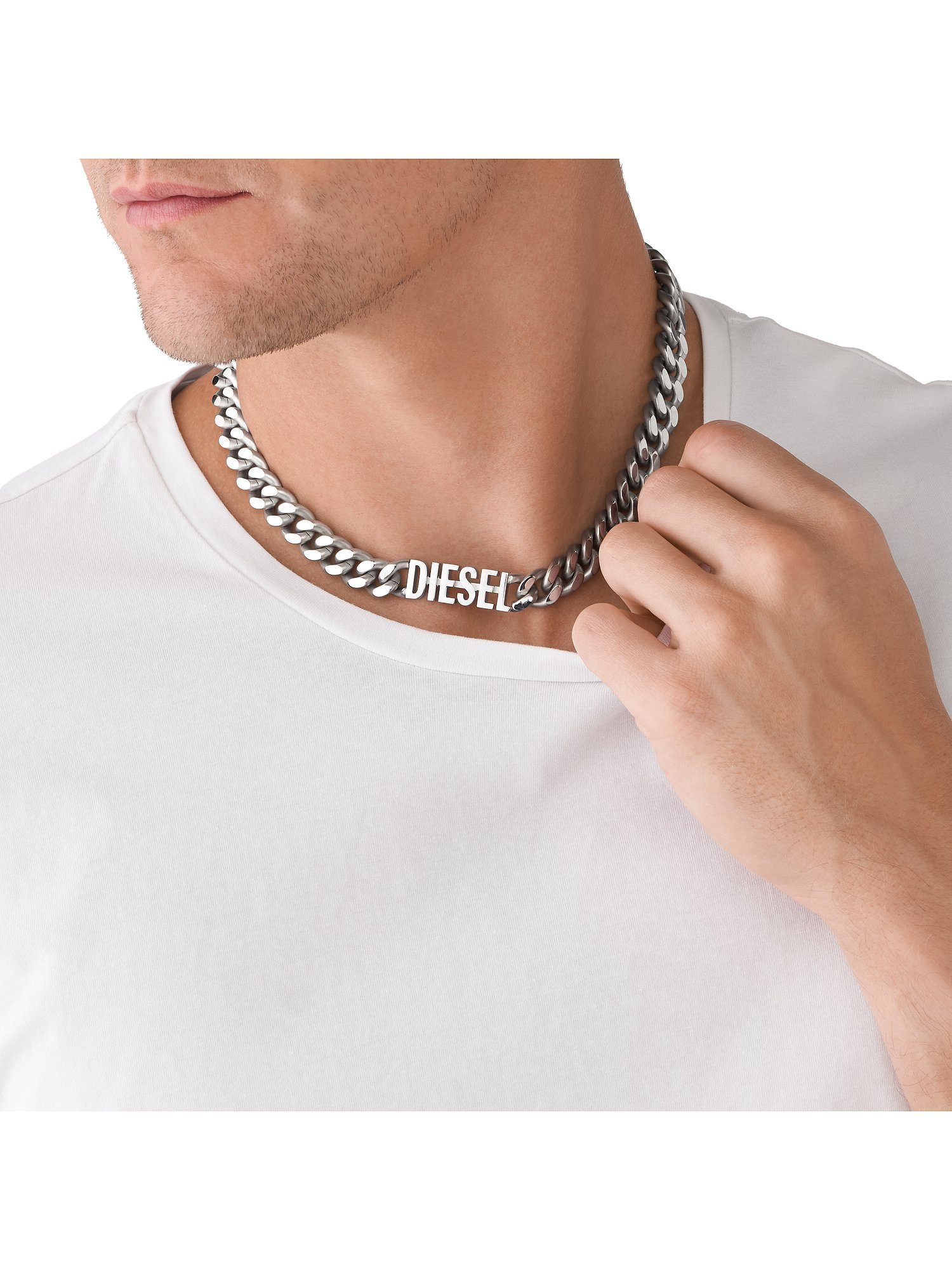 Diesel Edelstahlkette Diesel Herren-Kett...