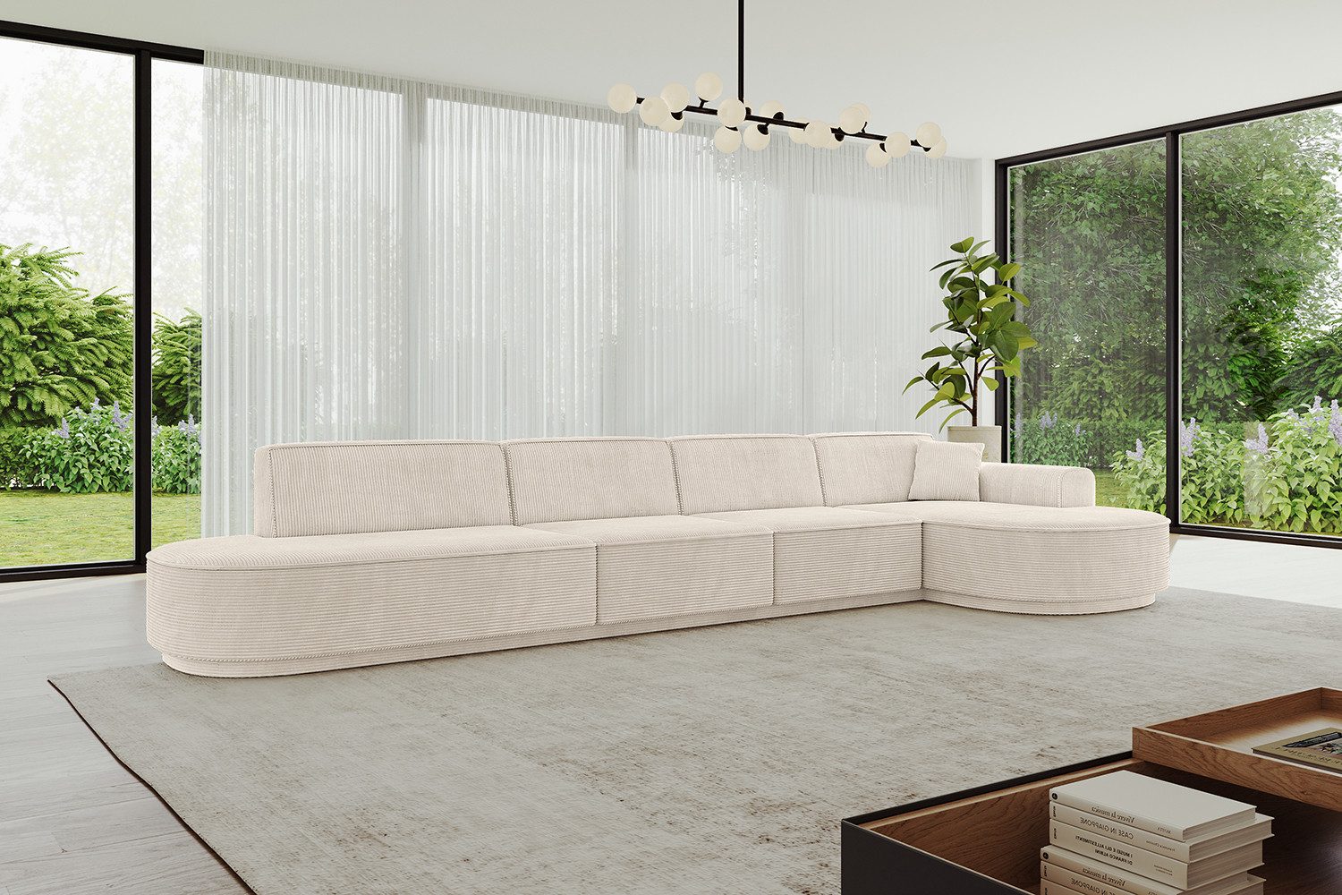 ALTDECOR Ecksofa MARI-L3-v3, Sofa Praktische Bequeme Funktionsecke Couch L-Form Eckcouch, Corner Sofa L-Form Vielseitige Sofa Wohnlandschaft Wohnzimmer