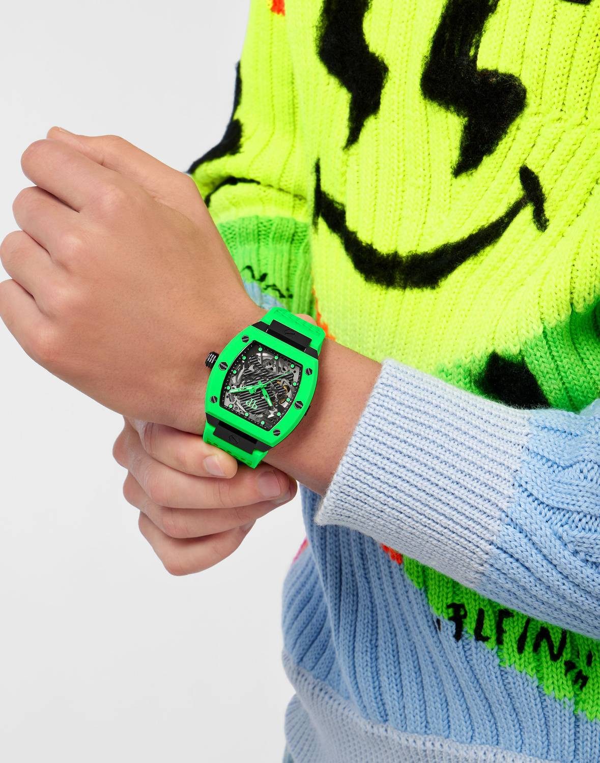PHILIPP PLEIN Automatikuhr The $keleton günstig online kaufen
