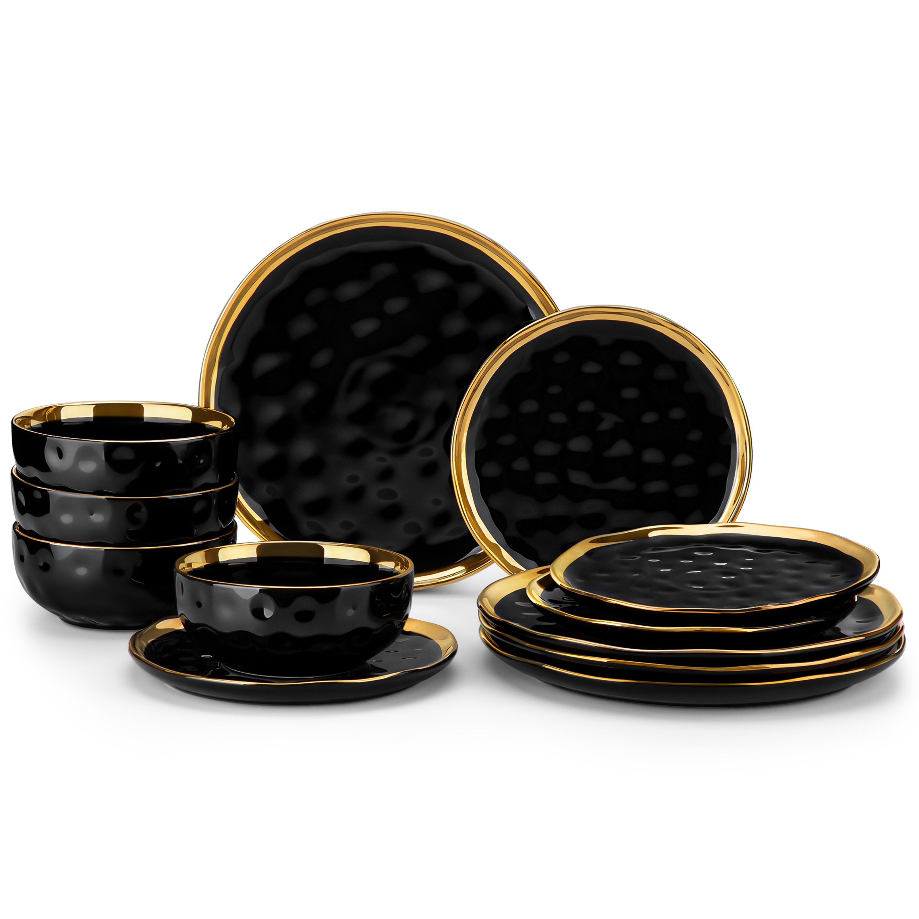 vancasso Geschirr-Set SWEET, Tafelservice für 4, Porzellan (12-tlg), 4 Personen, Porzellan