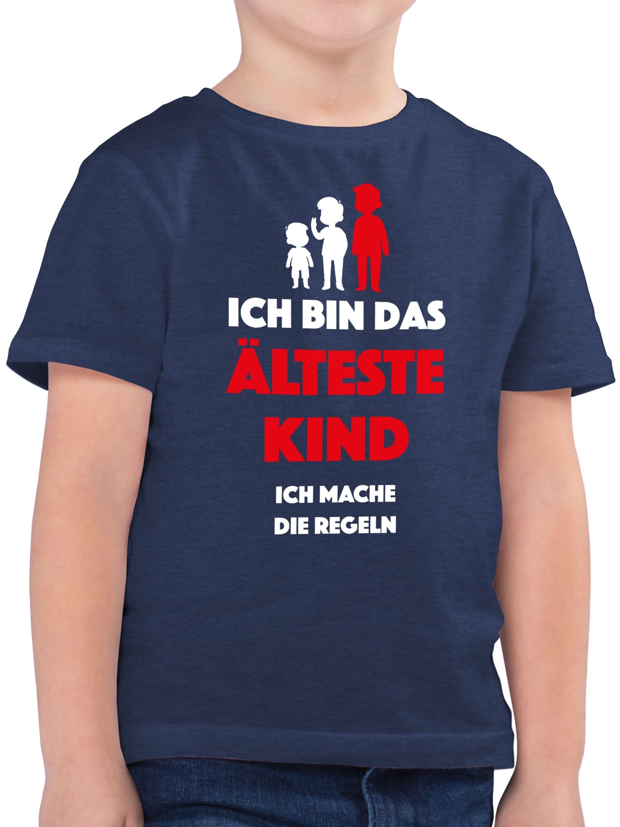 Shirtracer TShirt »Ich bin das älteste Kind. Ich mache die Regeln Statement Sprüche Kinder
